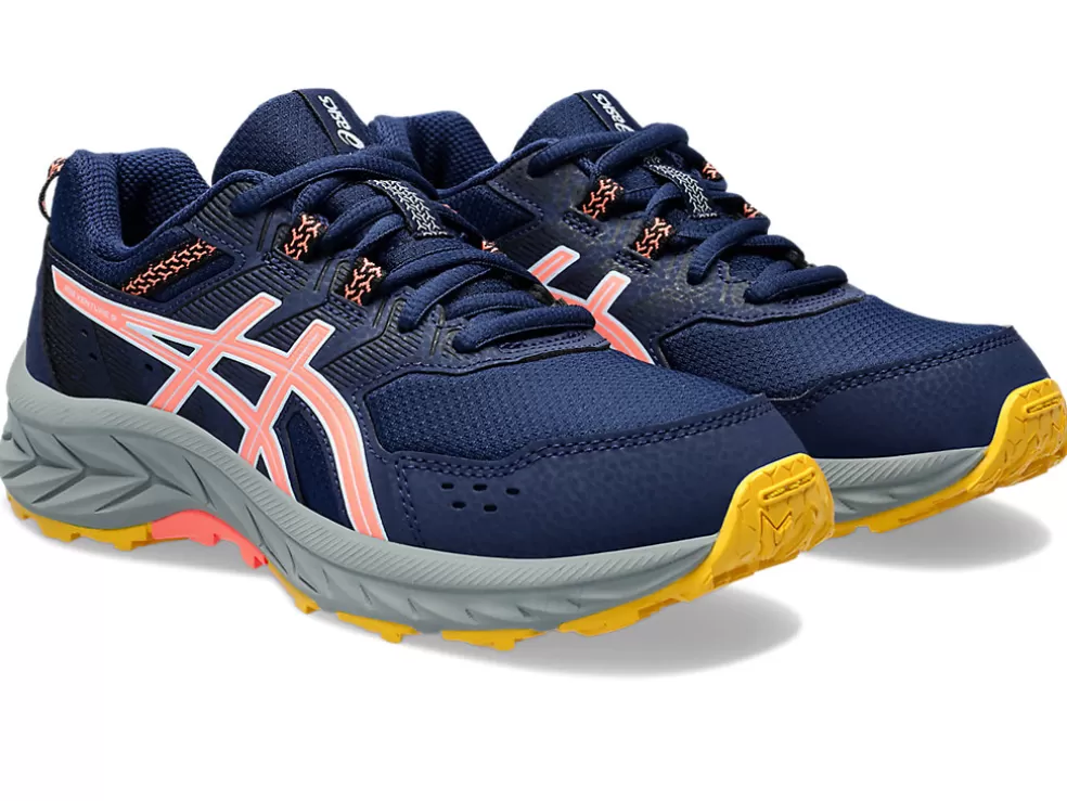 GEL-VENTURE™ | Trail running>ASICS GEL-VENTURE 9 GS Blue Expanse/Sun Coral