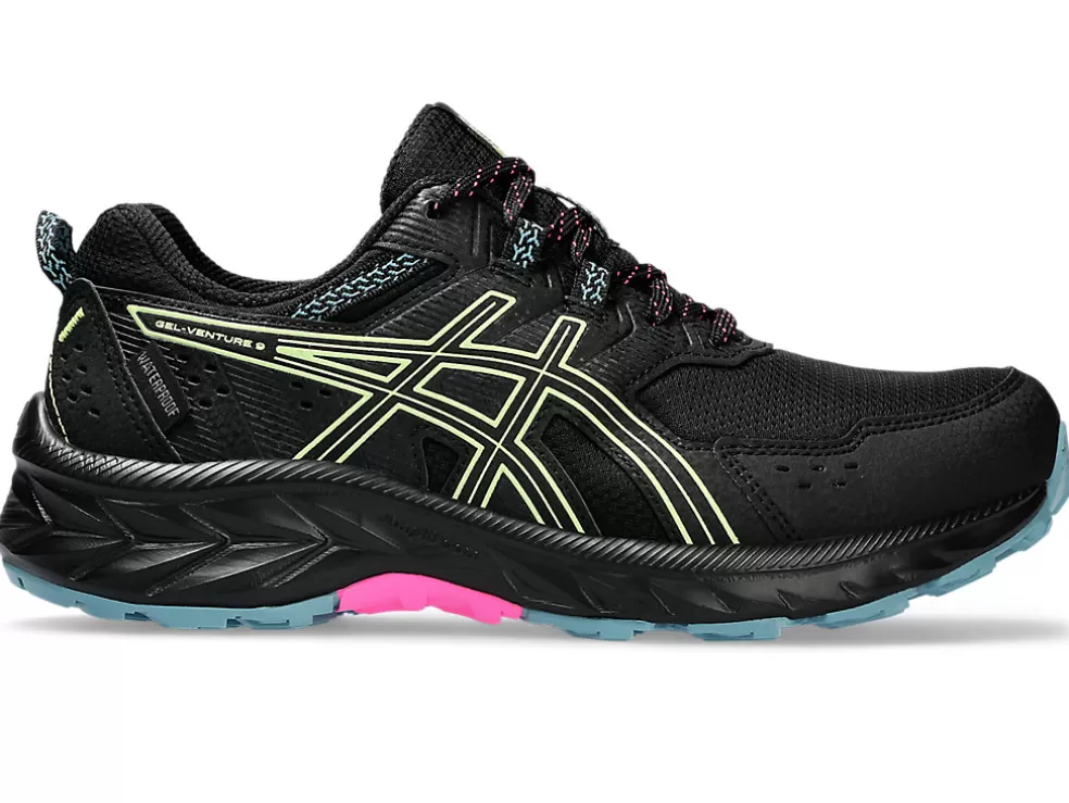 GEL-VENTURE™ | Trail running>ASICS GEL-VENTURE 9 WATERPROOF Black/Lime Green