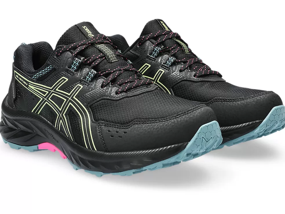 GEL-VENTURE™ | Trail running>ASICS GEL-VENTURE 9 WATERPROOF Black/Lime Green