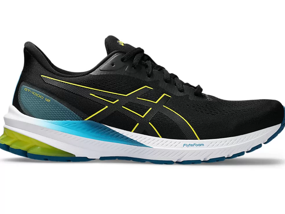 GT-1000™ | Hardloopschoenen>ASICS GT-1000 12 Black/Bright Yellow