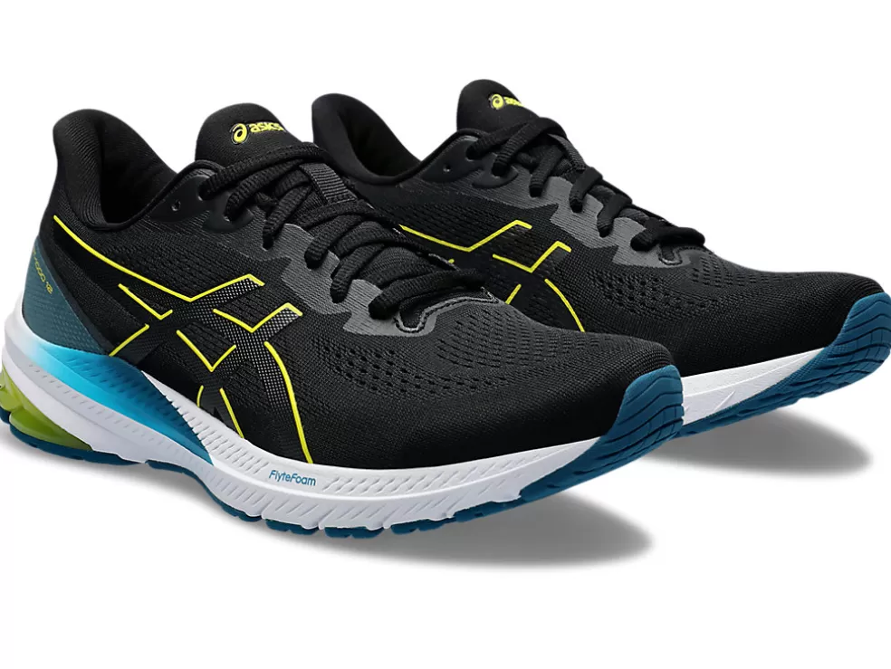 GT-1000™ | Hardloopschoenen>ASICS GT-1000 12 Black/Bright Yellow