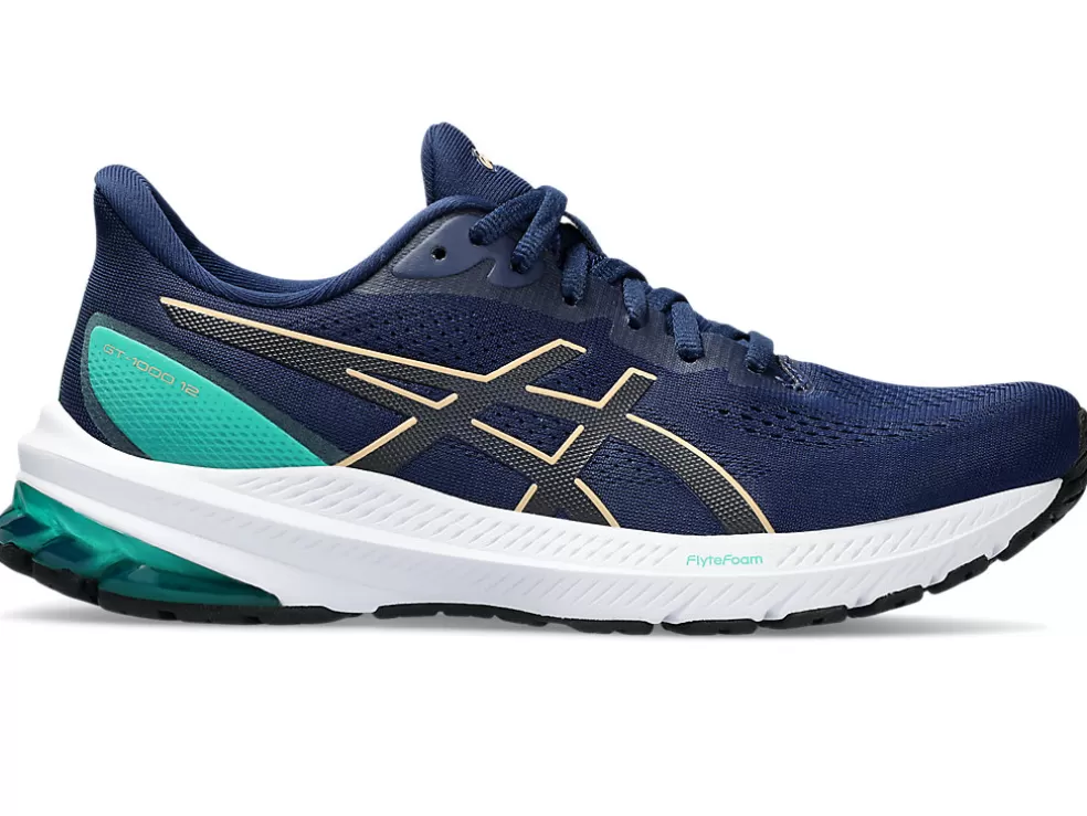 GT-1000™ | Hardloopschoenen>ASICS GT-1000 12 Blue Expanse/Champagne