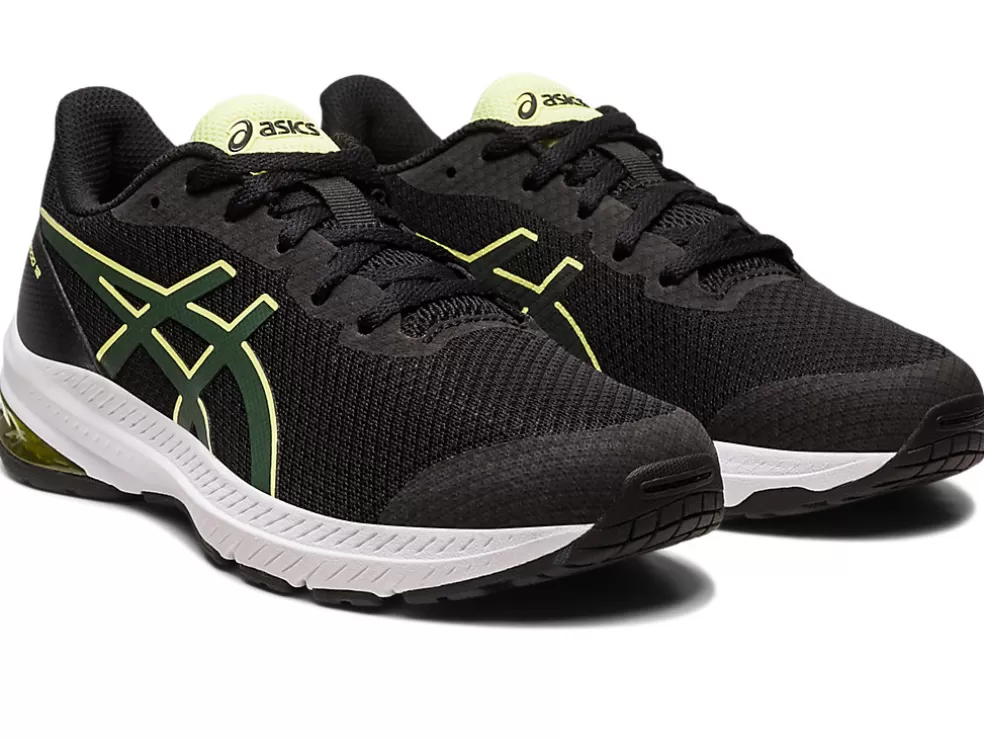 GT-1000™ | Hardloopschoenen>ASICS GT-1000 12 GS Black/Rain Forest