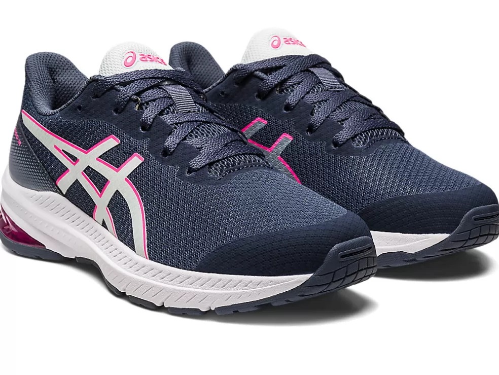 GT-1000™ | Hardloopschoenen>ASICS GT-1000 12 GS Tarmac/Pure Aqua