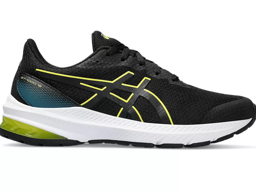 GT-1000™ | Hardlopen>ASICS GT-1000 12 GS Black/Bright Yellow