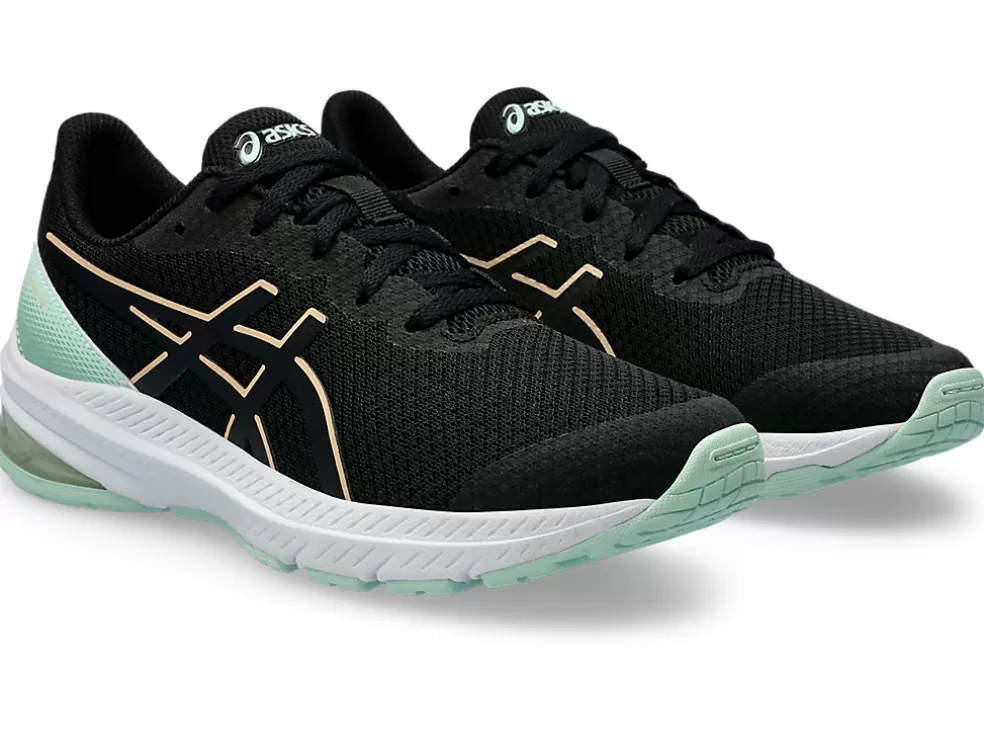 GT-1000™ | Hardlopen>ASICS GT-1000 12 GS Black/Apricot Crush