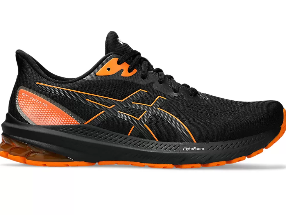 GT-1000™ | Run further (stability)>ASICS GT-1000 12 GTX Black/Bright Orange