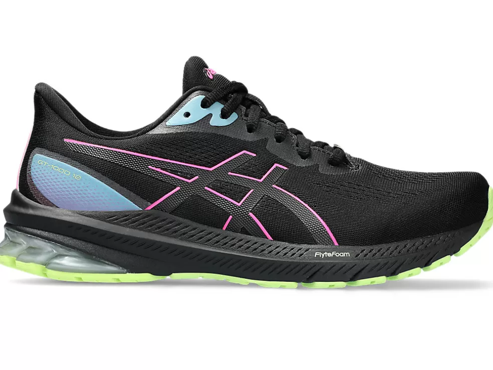 GT-1000™ | Hardloopschoenen>ASICS GT-1000 12 GTX Black/Hot Pink