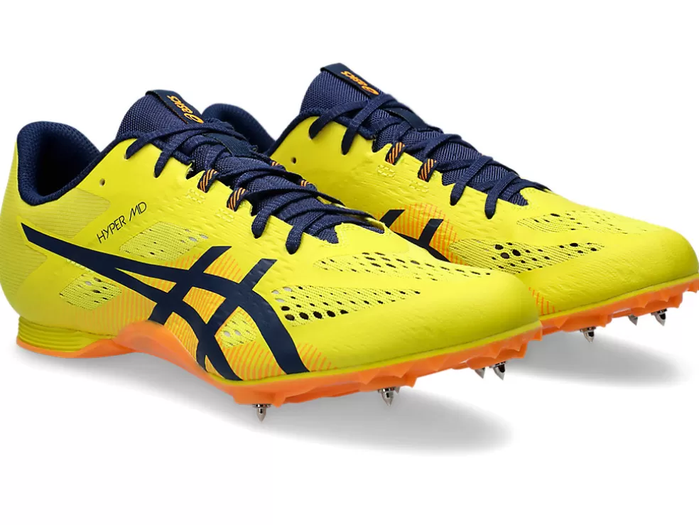 Atletiek | Schoenen>ASICS HYPER MD 8 Bright Yellow/Blue Expanse