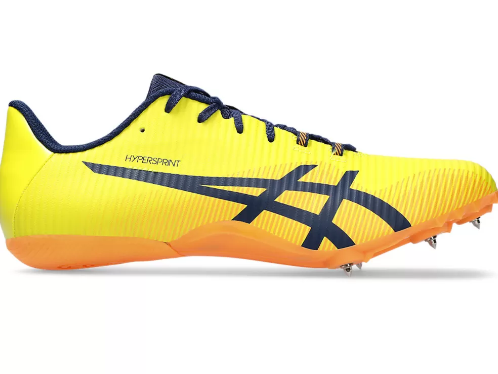 Atletiek | Schoenen>ASICS HYPERSPRINT 8 Bright Yellow/Blue Expanse