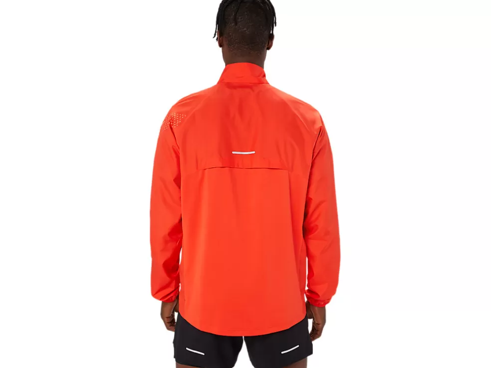 Kleding | Hardlopen>ASICS ICON JACKET True Red/Sunrise Red