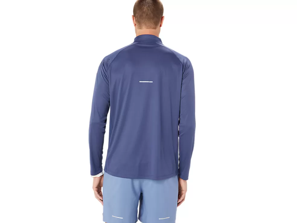 Kleding | Hardlopen>ASICS ICON LS 1/2 ZIP Thunder Blue/Midnight