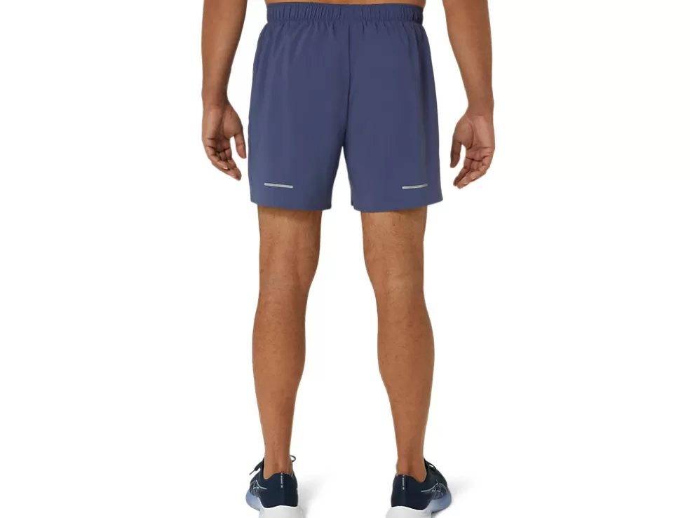 Kleding | Hardlopen>ASICS ICON SHORT Thunder Blue/Midnight Blue