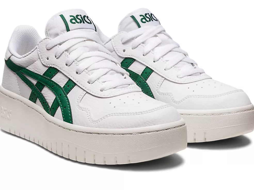 JAPAN S | SportStyle>ASICS JAPAN S PF White/Shamrock Green