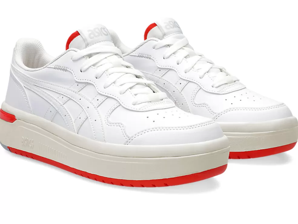 JAPAN S | Unisex>ASICS JAPAN S ST White/Cherry Tomato