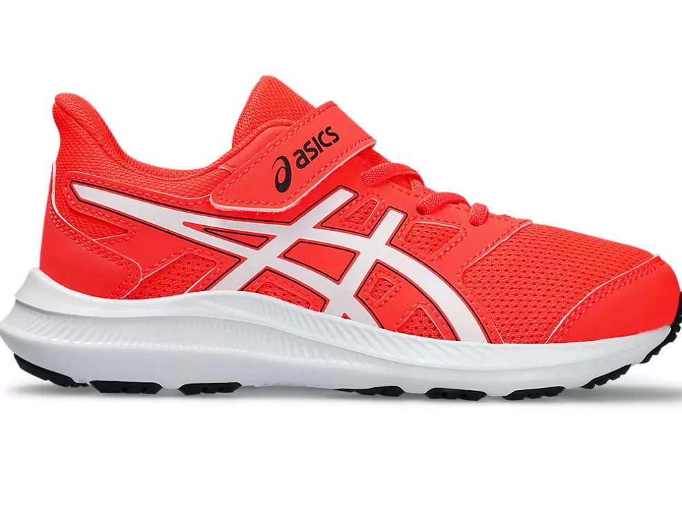 Hardloopschoenen | Hardlopen>ASICS JOLT 4 PS Sunrise Red/White