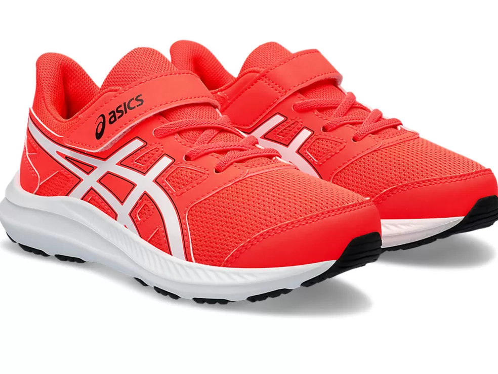 Hardloopschoenen | Hardlopen>ASICS JOLT 4 PS Sunrise Red/White