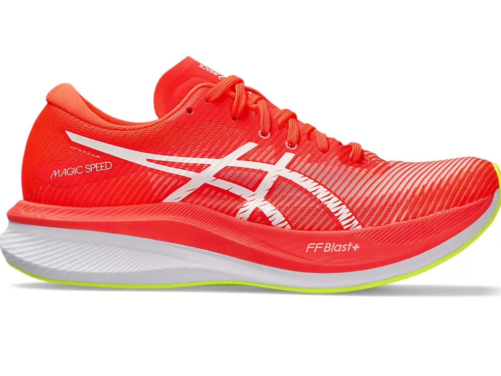 MAGIC SPEED™ | Run faster>ASICS MAGIC SPEED 3 Sunrise Red/White