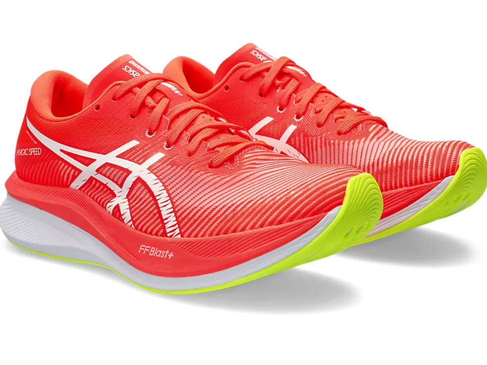 MAGIC SPEED™ | Run faster>ASICS MAGIC SPEED 3 Sunrise Red/White