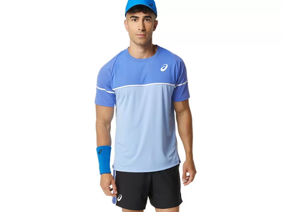 Kleding | Shirts met korte mouwen>ASICS MEN GAME SS TOP Sapphire