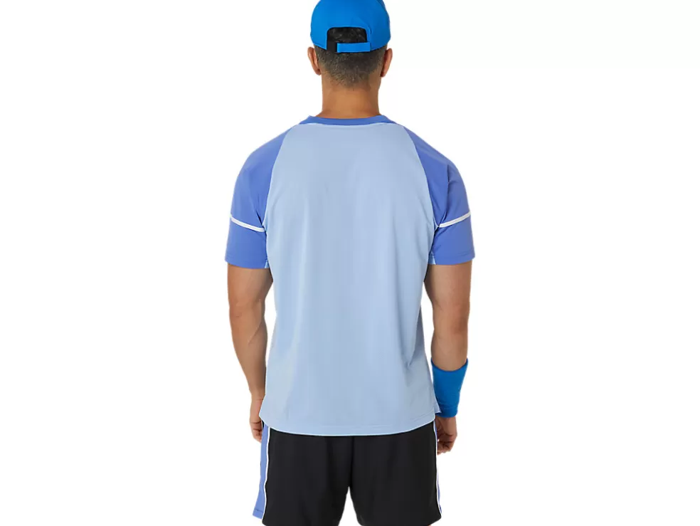 Kleding | Shirts met korte mouwen>ASICS MEN GAME SS TOP Sapphire