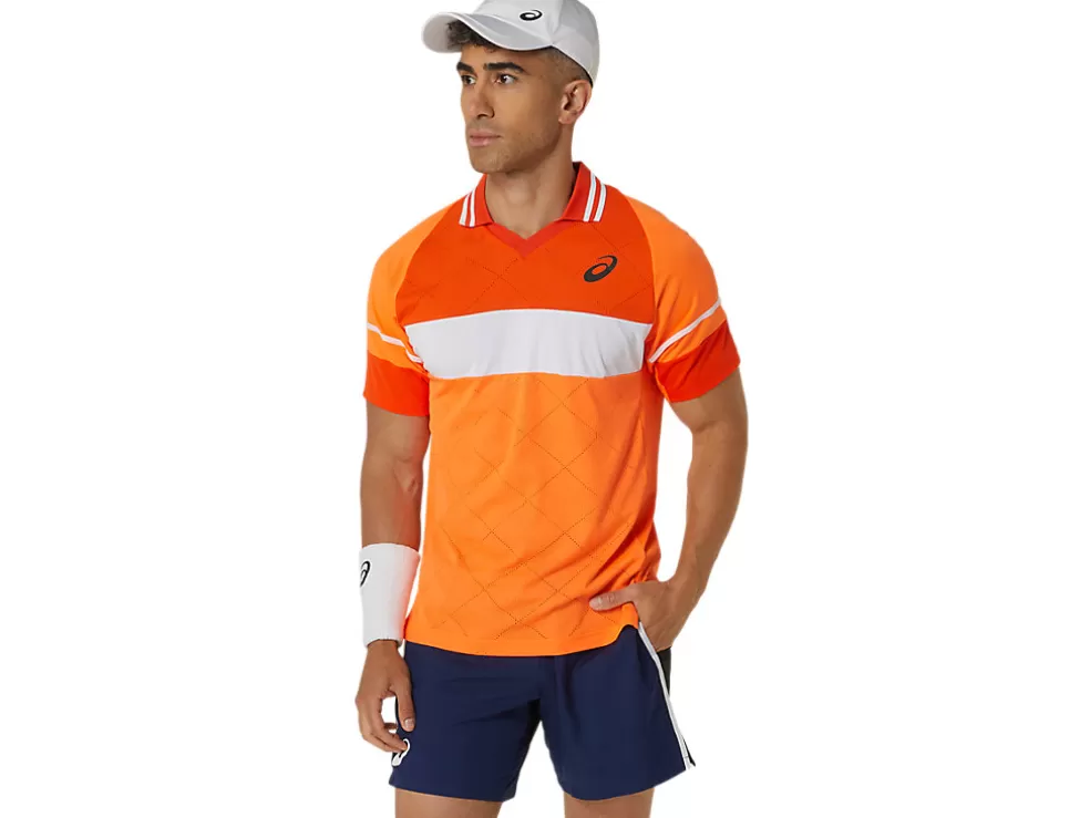 Kleding | Shirts met korte mouwen>ASICS MEN MATCH ACTIBREEZE POLO-SHIRT Koi