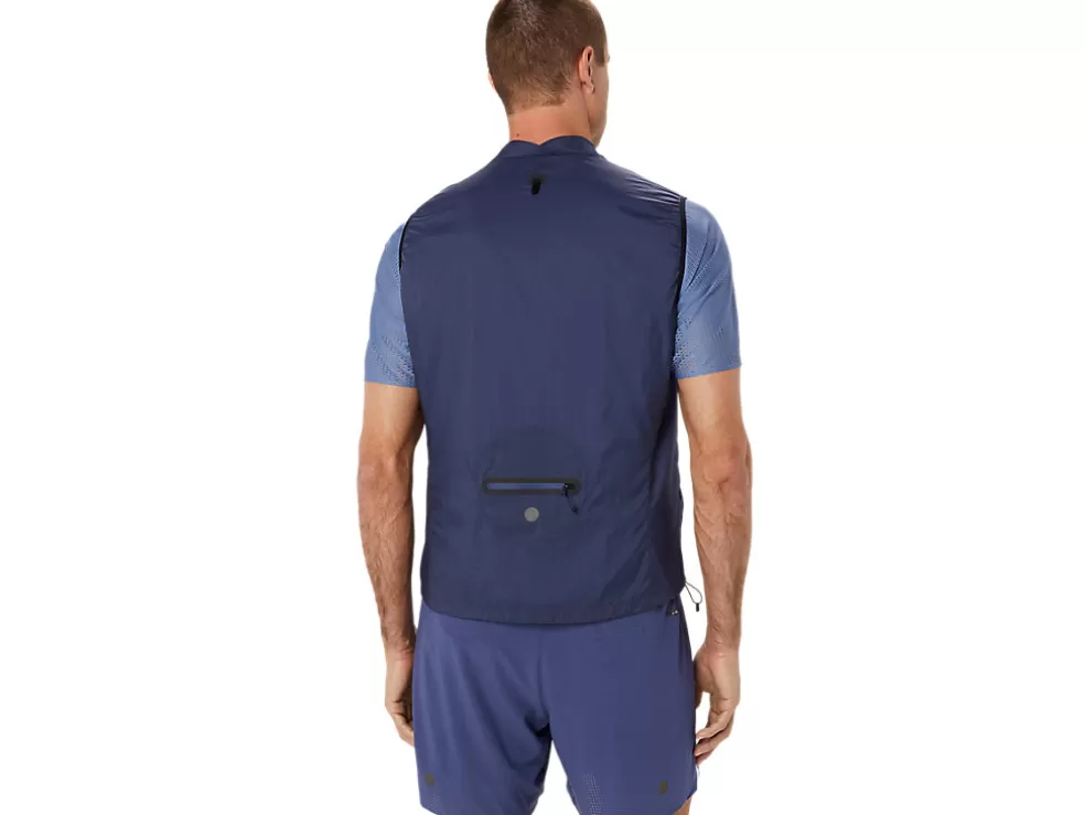 Kleding | Hardlopen>ASICS METARUN PACKABLE GILET Thunder Blue