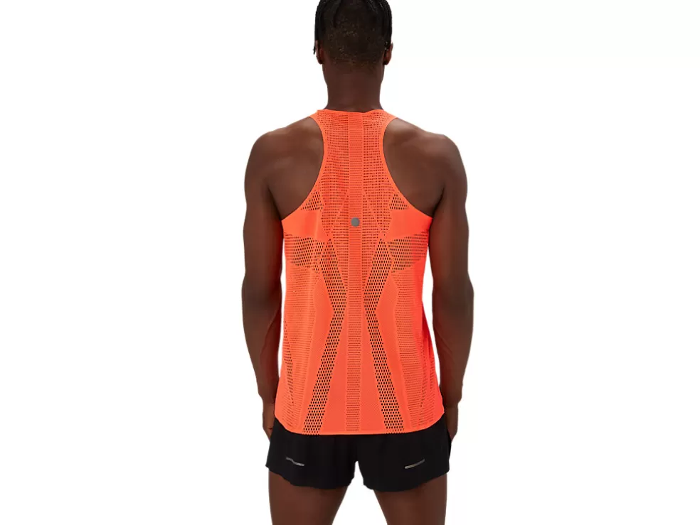 Hardlopen | Kleding>ASICS METARUN SINGLET Sunrise Red