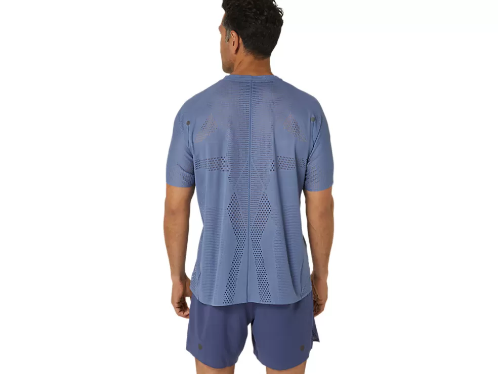 Kleding | Hardlopen>ASICS METARUN SS TOP Denim Blue