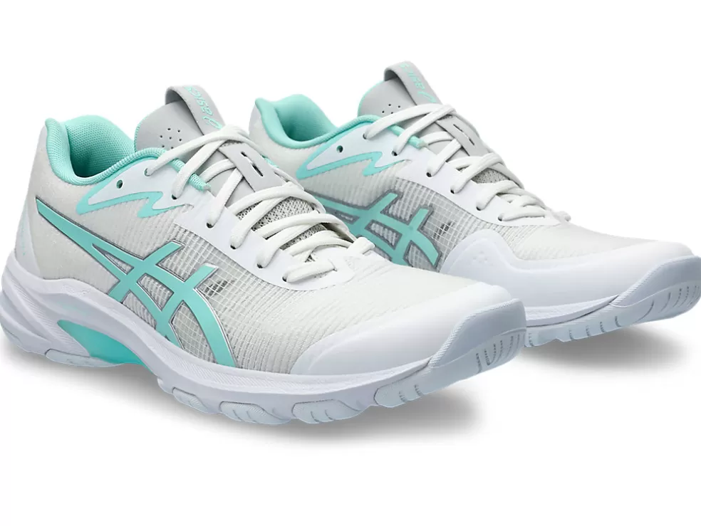 Netbal | Netbal>ASICS NETBURNER PROFESSIONAL FF 4 White/Illuminate Mint