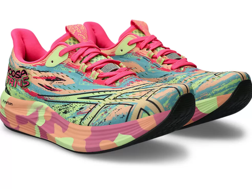 NOOSA TRI™ | Run faster>ASICS NOOSA TRI 15 Summer Dune/Lime Green