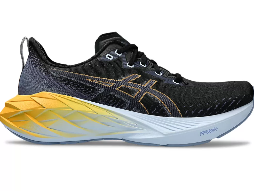 NOVABLAST™ | Run faster>ASICS NOVABLAST 4 Black/Thunder Blue