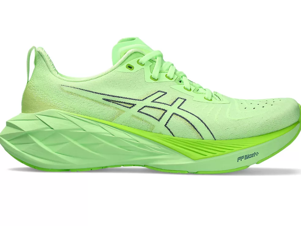 NOVABLAST™ | Run faster>ASICS NOVABLAST 4 Illuminate Green/Lime Burst