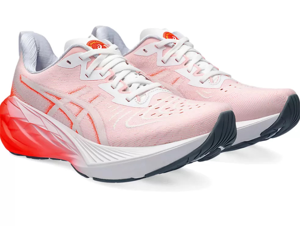 NOVABLAST™ | Run faster>ASICS NOVABLAST 4 White/Sunrise Red