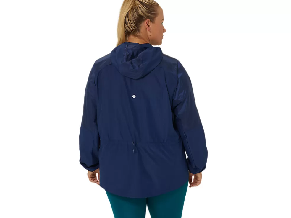 Kleding | Hardlopen>ASICS PACKABLE RUN JACKET Blue Expanse