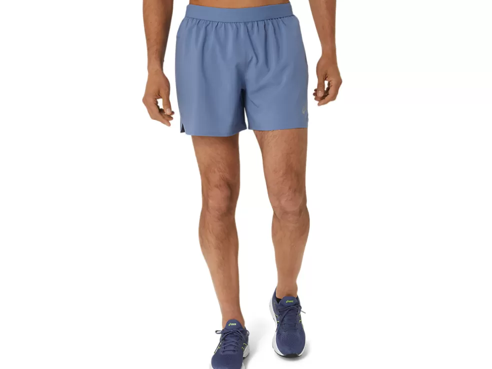 Kleding | Hardlopen>ASICS ROAD 2-N-1 5IN SHORT Denim Blue/Denim Blue