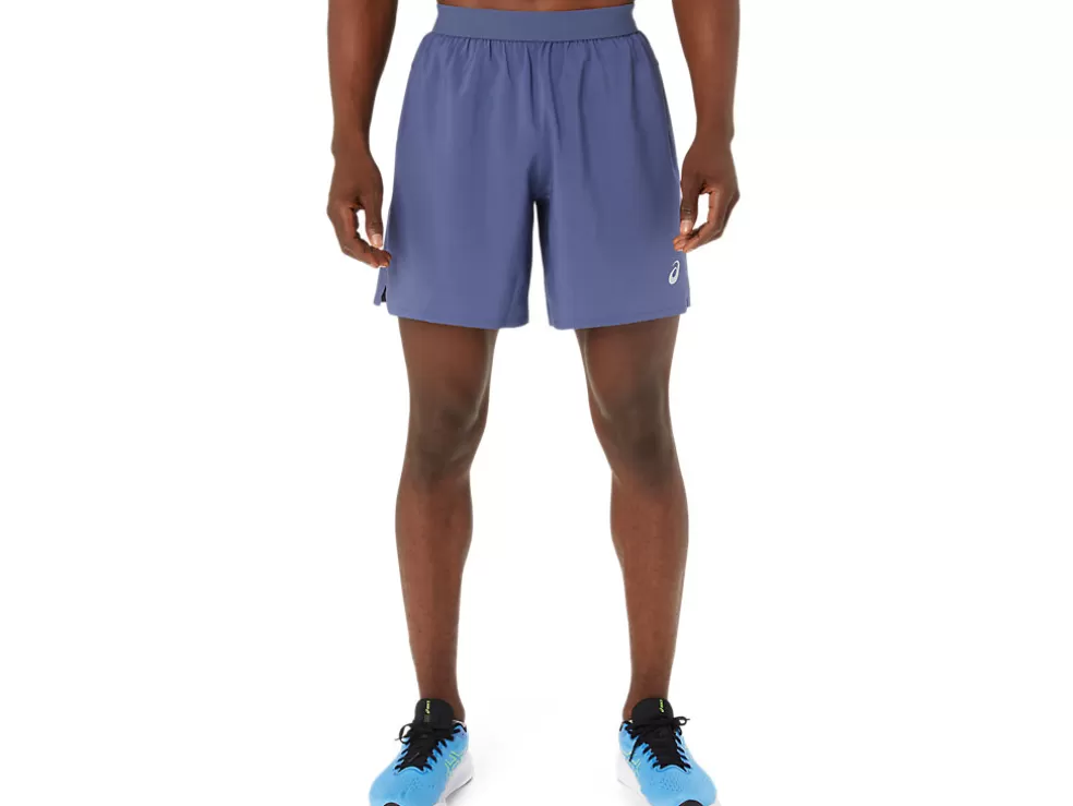 Kleding | Shorts>ASICS ROAD 2-N-1 7IN SHORT Thunder Blue/Denim Blue