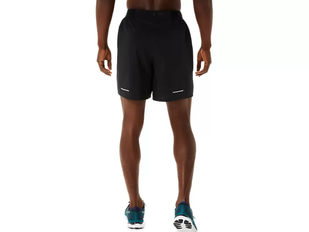 Kleding | Hardlopen>ASICS ROAD 2-N-1 7IN SHORT Performance Black/Carrier Grey