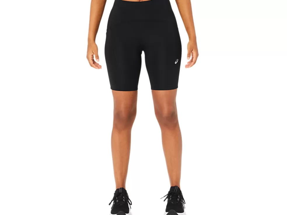 Kleding | Hardlopen>ASICS ROAD HIGH WAIST 8IN SPRINTER Performance Black