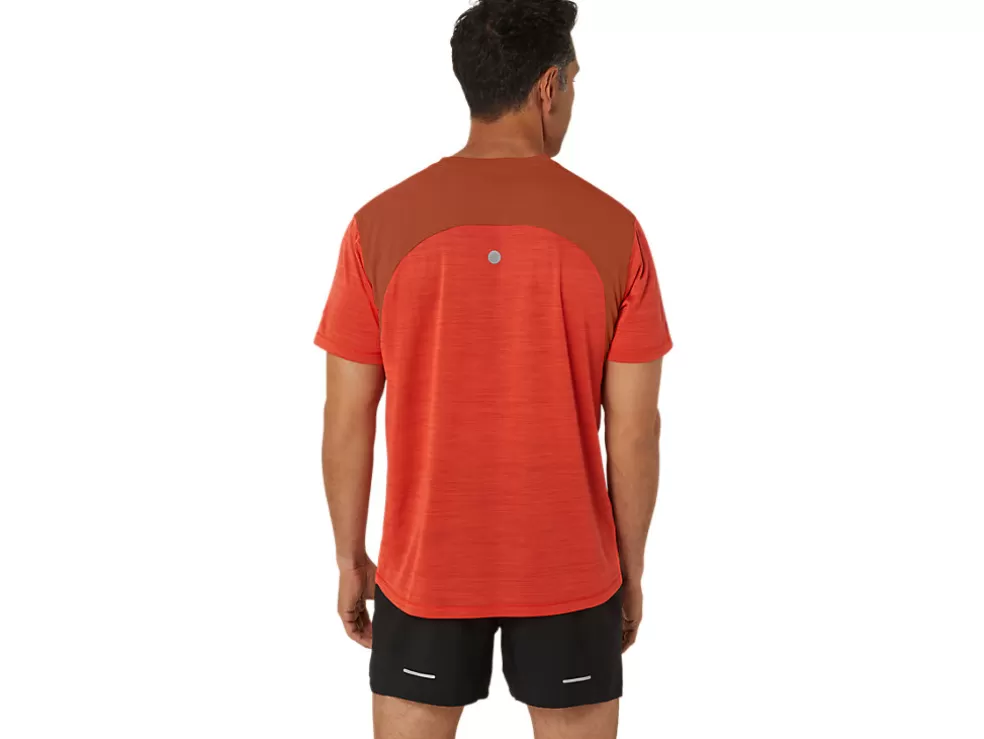 Kleding | Hardlopen>ASICS ROAD SS TOP True Red/Spice Latte