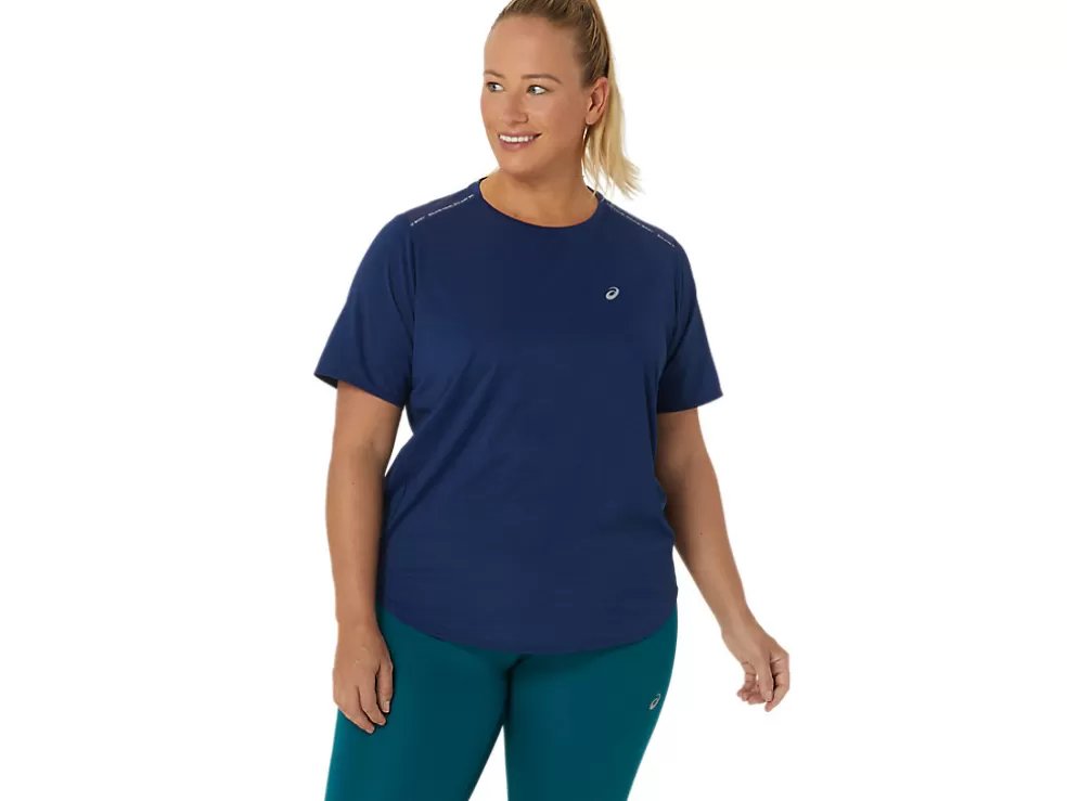 Kleding | Hardlopen>ASICS ROAD SS TOP Blue Expanse