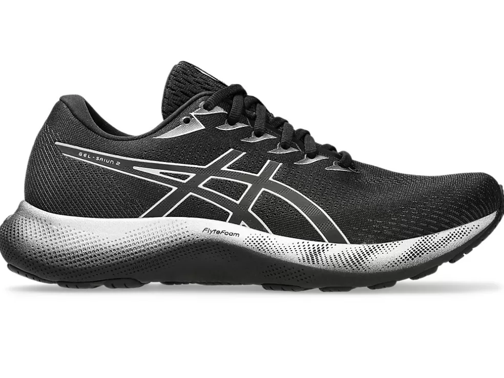 Hardloopschoenen | Hardlopen>ASICS SAIUN 2 Black/Pure Silver