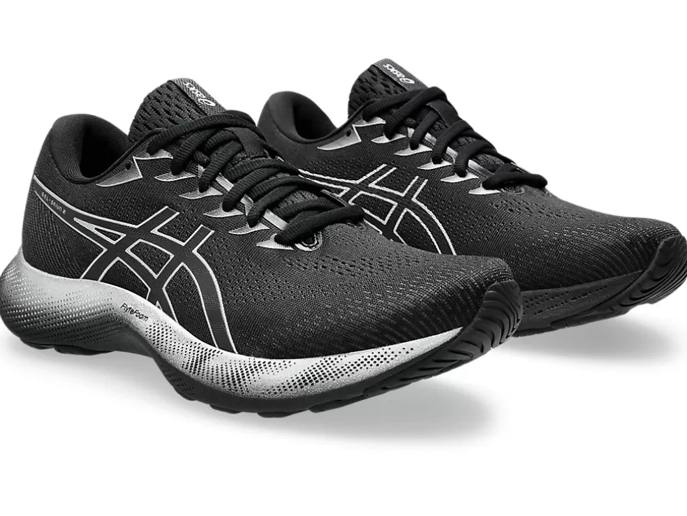 Hardloopschoenen | Hardlopen>ASICS SAIUN 2 Black/Pure Silver