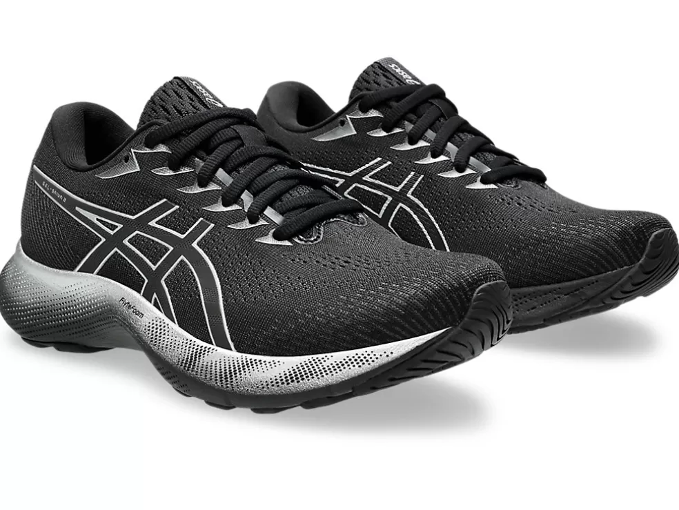 Hardloopschoenen | Hardlopen>ASICS SAIUN 2 Black/Pure Silver