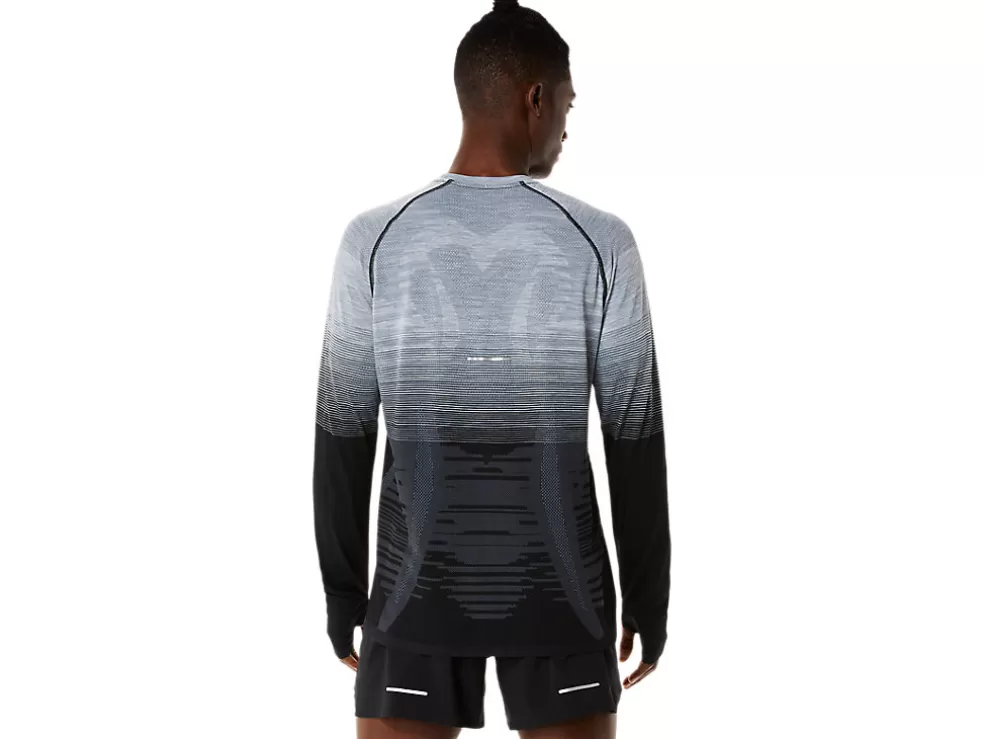 Kleding | Hardlopen>ASICS SEAMLESS LS TOP Performance Black/Carrier Grey