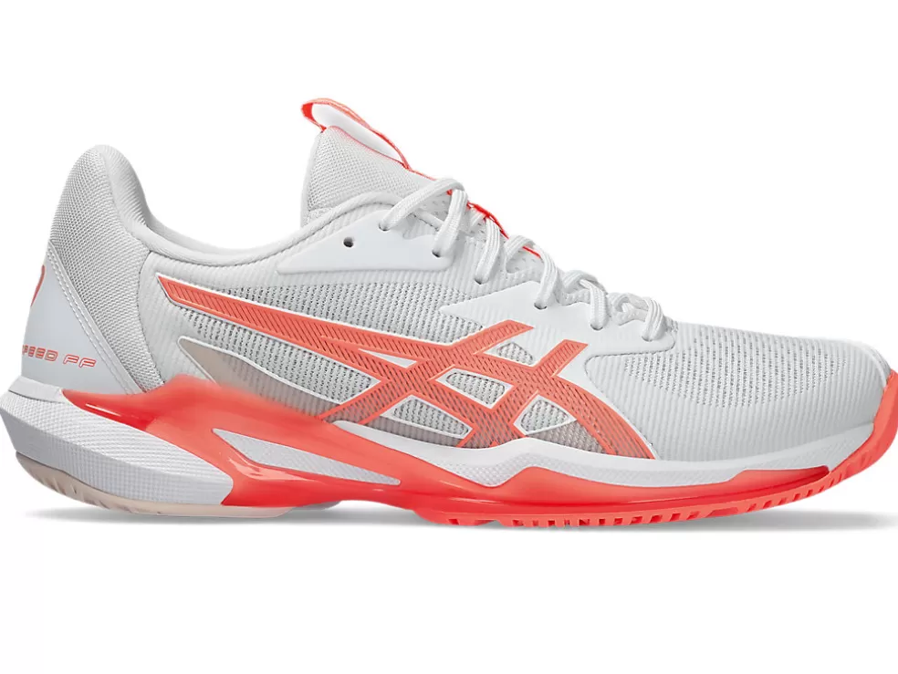 SOLUTION SPEED™ FF | Tennisschoenen>ASICS SOLUTION SPEED FF 3 White/Sun Coral