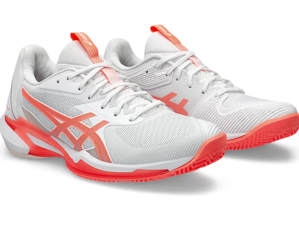 SOLUTION SPEED™ FF | Tennisschoenen>ASICS SOLUTION SPEED FF 3 CLAY White/Sun Coral