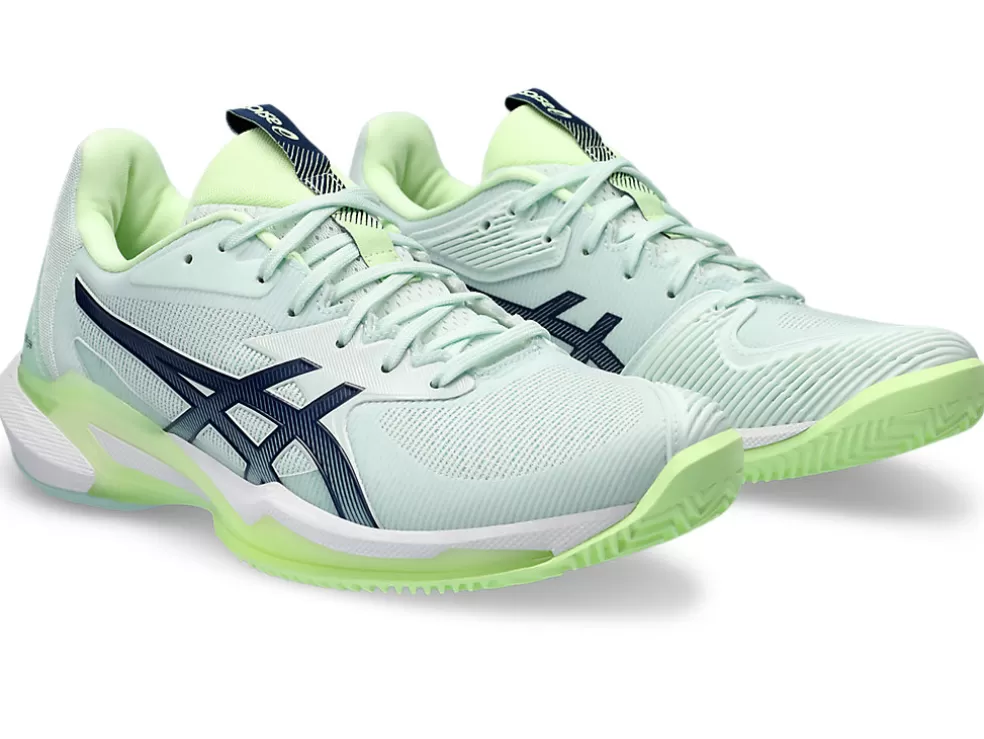 SOLUTION SPEED™ FF | Tennisschoenen>ASICS SOLUTION SPEED FF 3 CLAY Pale Mint/Blue Expanse