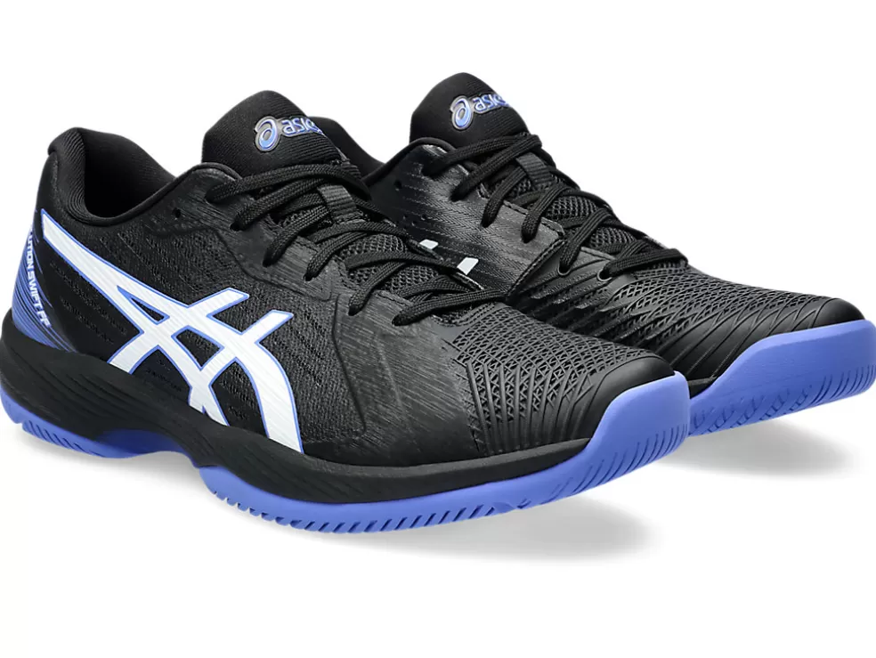 Tennisschoenen | Tennis>ASICS SOLUTION SWIFT FF Black/Sapphire