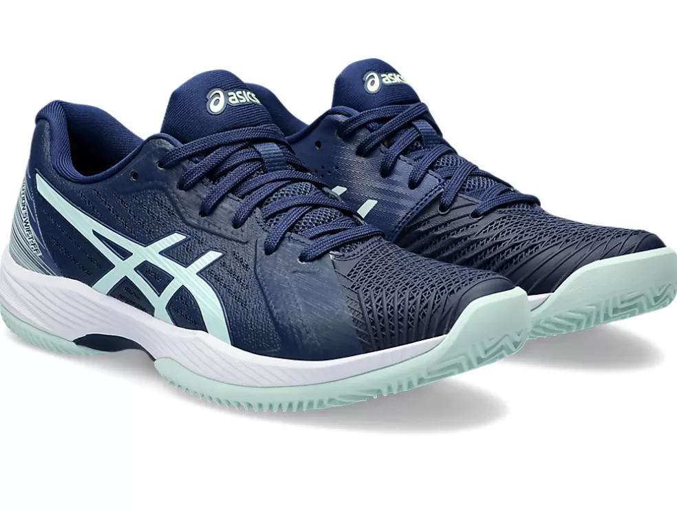 Tennisschoenen | Tennis>ASICS SOLUTION SWIFT FF CLAY Blue Expanse/Pale Blue